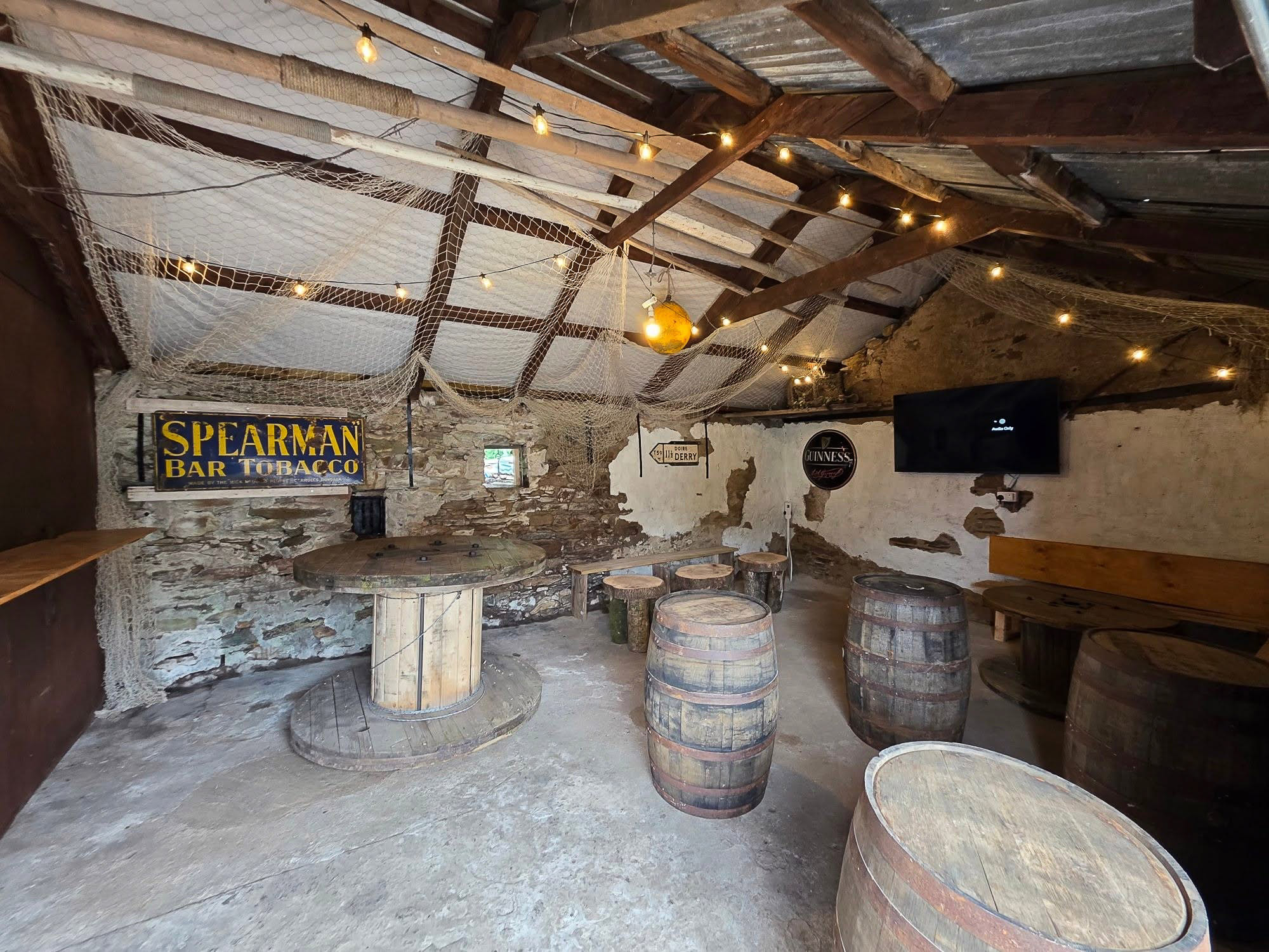 The new indoor beer garden at McGowan's